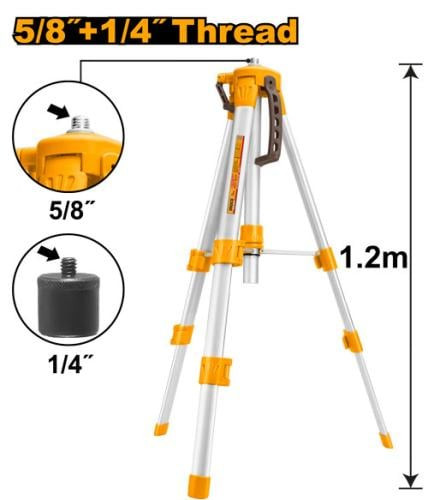 Tripod for Distance Laser Levels 120cm قاعدة ميزان ليزر 120 سم