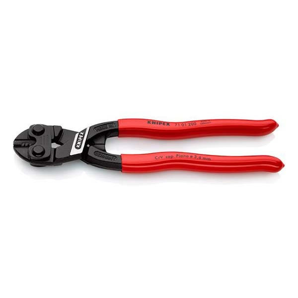 KNIPEX - CoBolt® Compact Bolt Cutter, Insulated, Black Atramentized, 200 mm