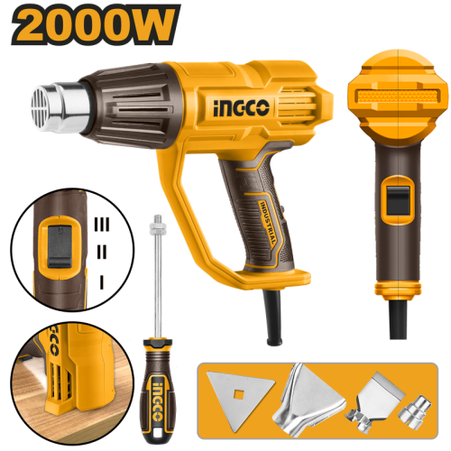 Heat gun 2000 w مسدس سشوار حراري 2000 واط
