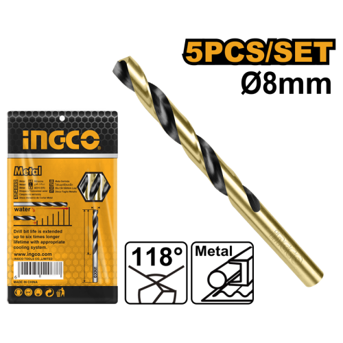 HSS steel drill bit 8 mm one pcsريشة ثقب حديد 8 ملى السعر بالحبة