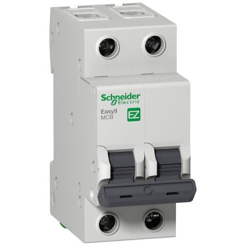 Schneider-Miniature circuit breaker (MCB)- Easy9- 2P-32A -C 6000A-230V- EZ9F56232