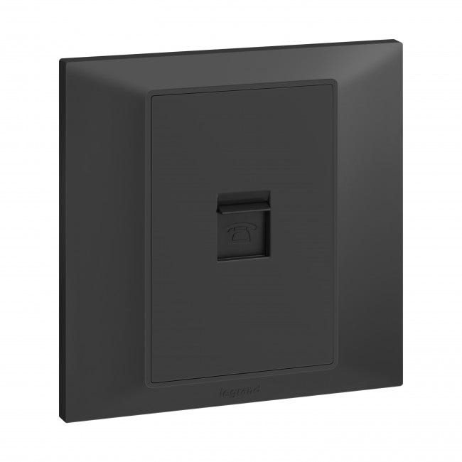 LEGRAND - Telephone socket Belanko S - RJ11 socket - 10 connections - anthracite