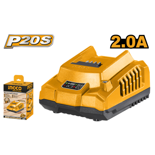 P20S Lithium-Ion battery charger 20V- 2A شاحن بطارية ليثيوم 20 فولت 2 امبير