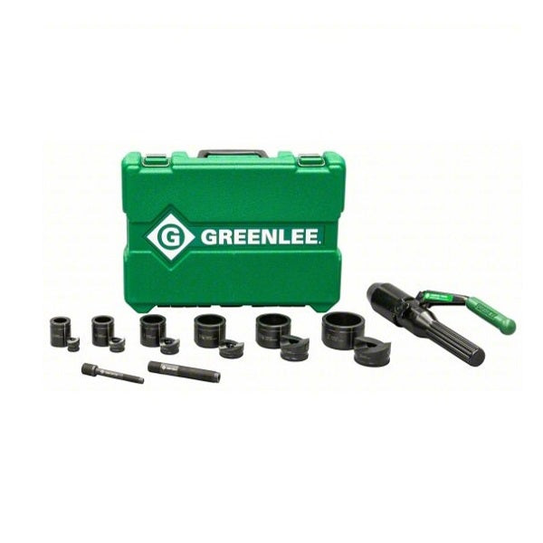 GREENLEE - Hydraulic Punch Kit, Slug-Buster, Quick Draw, 1/2" to 2", 8 Ton