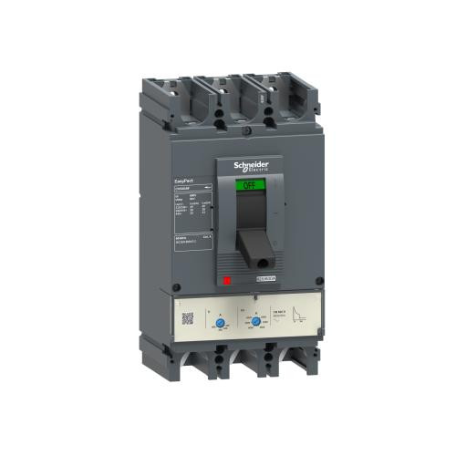 Schneider 3-Pole Main Circuit Breaker - 3 Pole - 400 A - 380/415 V - EasyPact CVS400F - LV540406