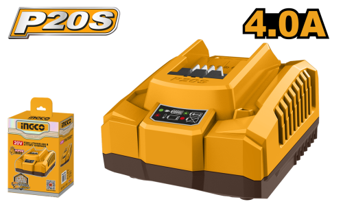 P20S Lithium-Ion battery charger 20V- 4A شاحن بطارية ليثيوم 20 فولت 4 امبير