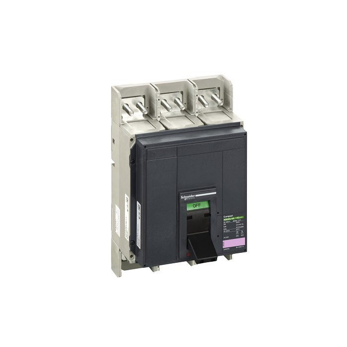 شنايدر - قاطع - MCCB 800A 3P NS800N, 50kA/415VAC - Fixed, Manually Operated, Without Trip Unit - MLG 2.0