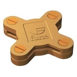 Square clamp bar for ground pole 25*3 mm CT105