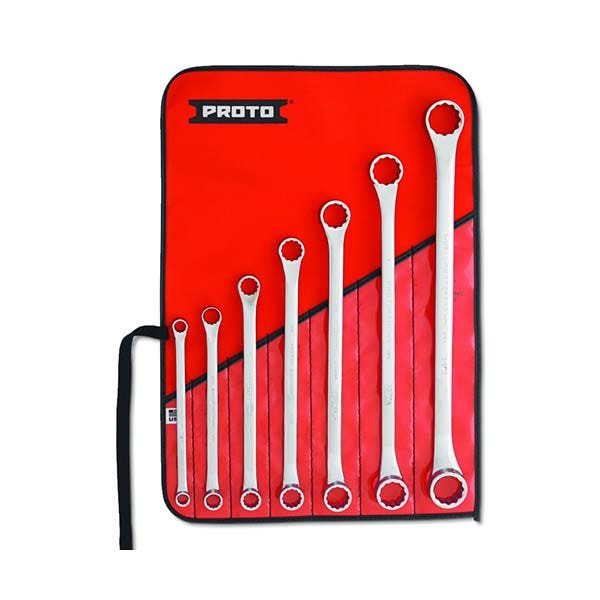 PROTO - 7 Piece Offset Box Wrench Set, 12 Point