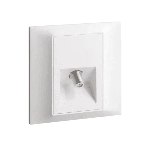 Single TV plug - female from MK