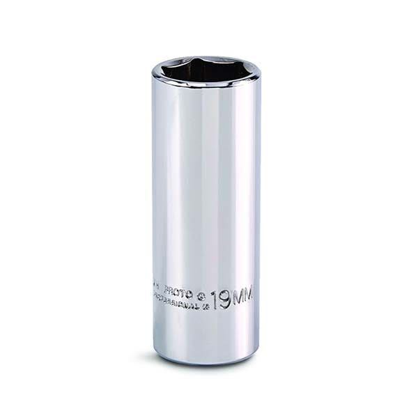 PROTO - 3/8" Drive Deep Socket, 22 mm, 6 Point