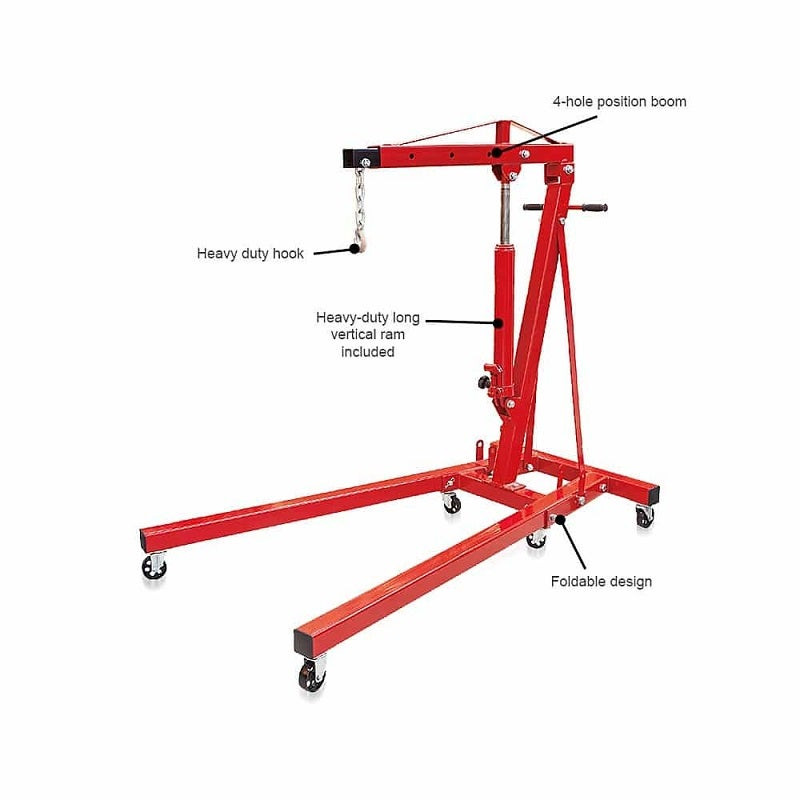 BIG RED - Engine Hoist, 2 Ton