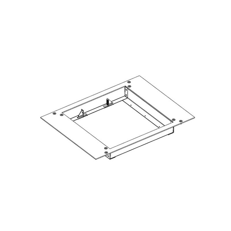 LEGRAND - Support Plate, for Lid & Trim, 4 Compartments