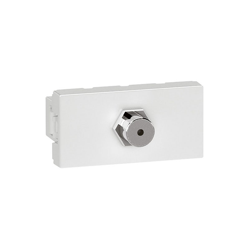 LEGRAND - TV Socket, Korea, 1 Input / 2 Output, White