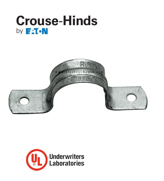CROUSE HINDS - Strap Rigid 2-Hole 1&1/4"