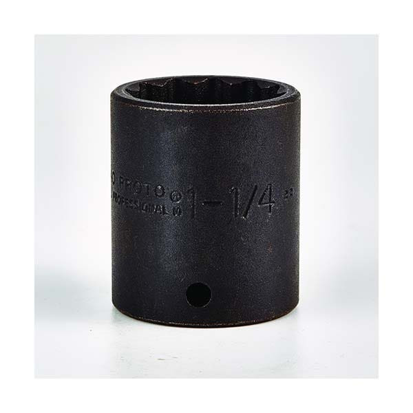 PROTO - 1/2" Drive Impact Socket, 1-1/4", 12 Point