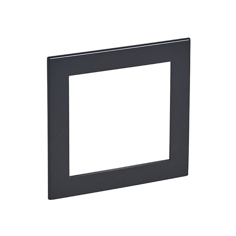 LEGRAND - Plate, for  2 x Double Schuko Sockets, Graphite