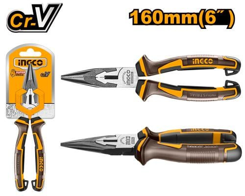 Long nose pliers 6"/160mm زرادية بوز 6 بوصة