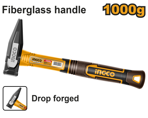 Innovated drop-forged hammer head 1000gمطرقة يد فايبر 1000 جرام