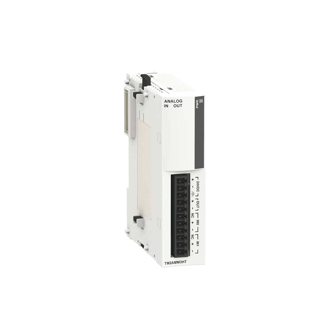 SCHNEIDER - Analog Input/Output Module M238, 2 Inputs Voltage/Current High Level, 1 Output