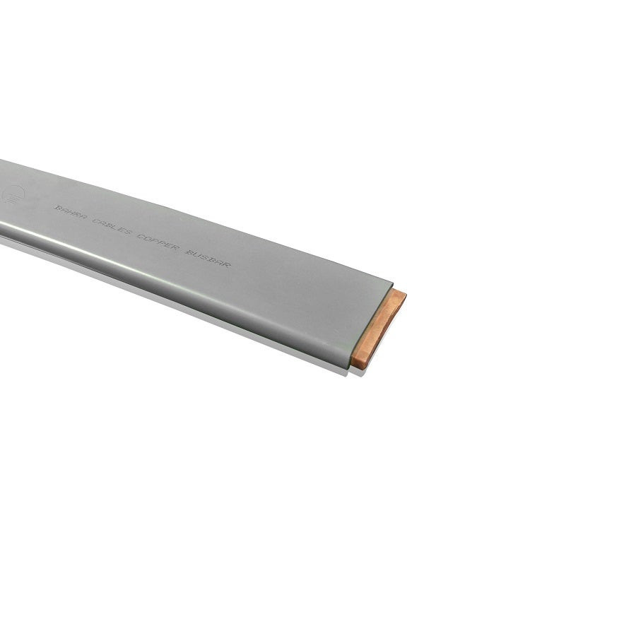 BAHRA EARTHING - PVC Covered Copper Tape 25x3mm, 50M/R, (Grey) IEC 62561- BSEN 50164