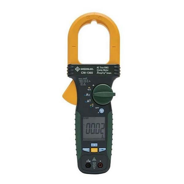 GREENLEE - Clamp Meter, True-RMS, AC, 1000A, 1000V (CM-1360)