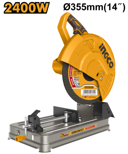 Cut off saw 14" HD Voltage 220V-240V- 2400W منشار ديسك قطع حديد 14بوصة 2400 وات