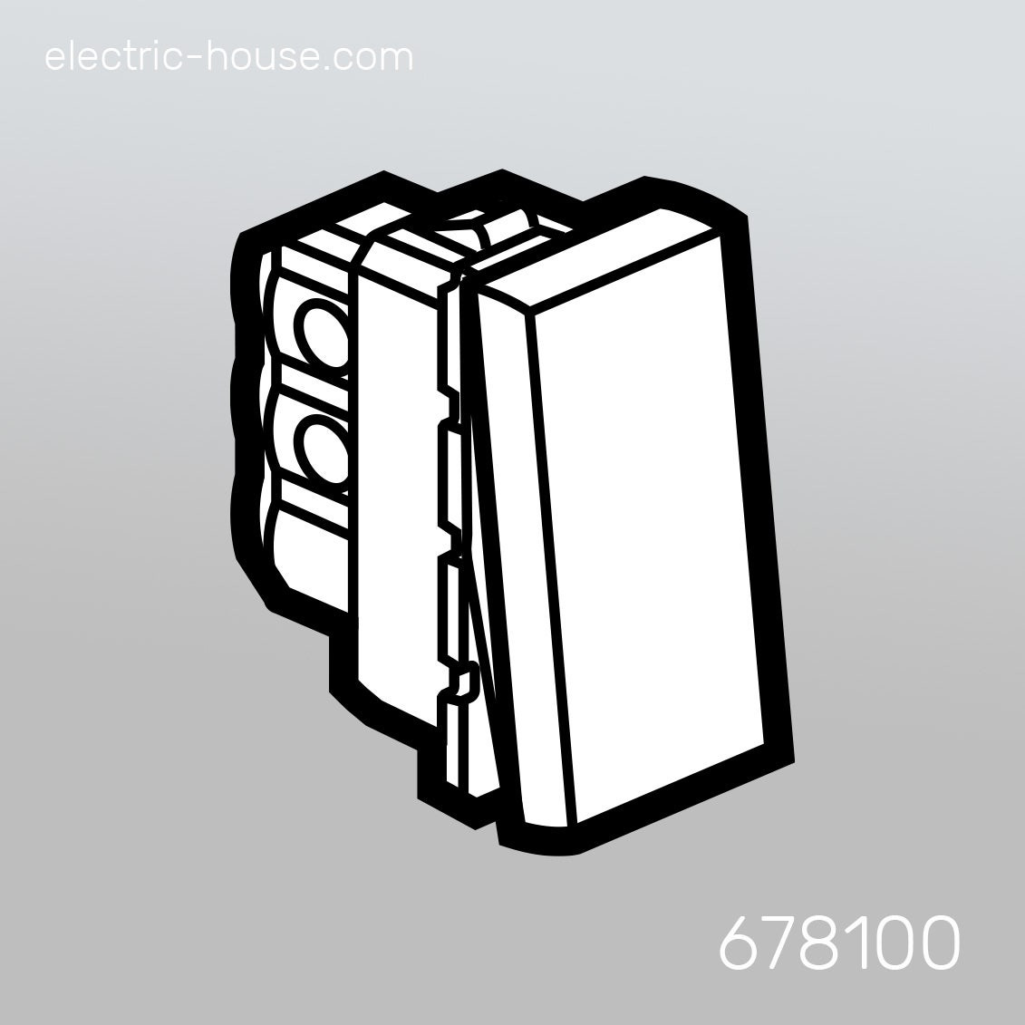 LEGRAND - Switches 10 A, 250V, 1 Way 1Mod, White