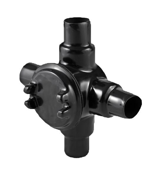 ITCC - PVC Coated Conduit Outlet Box, Explosion Proof, GUAX 1 1/2"