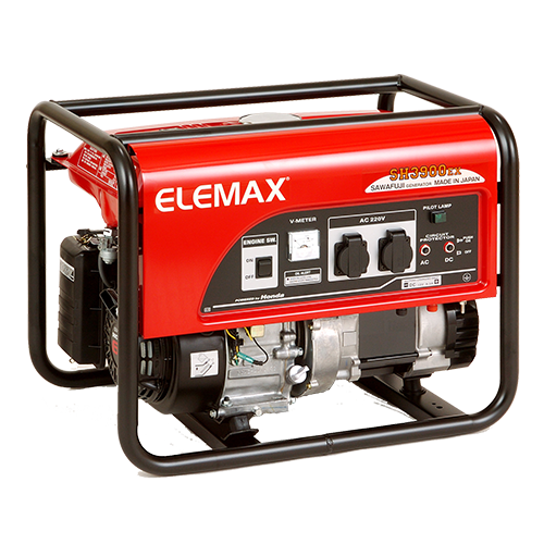 Gasoline Generator, 3.9 KVA, Fuel Tank 17 Liters, 46 Kg, Made in Japan