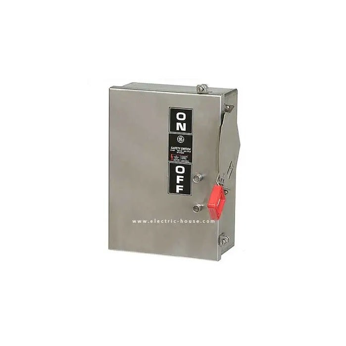 GENERAL ELECTRIC - Safety Switch, Fusible 3 Poles 30A, 600V Nema 4/4x, Stainless