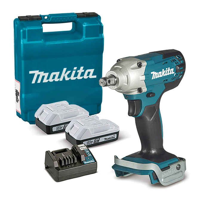 Cordless Impact Wrench, 18V, 1/2 inch, 200Nm, 2300 RPM, 1.5kg 