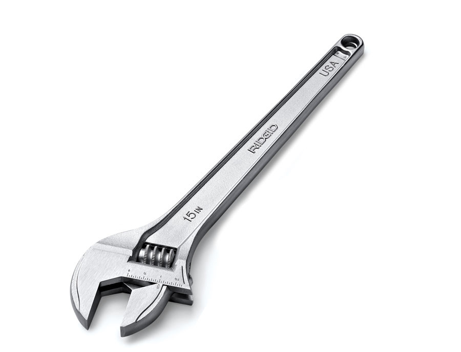 RIDGID, Wrench, 6" Adjustable