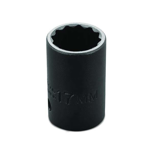 PROTO - 1/2" Drive Thin Wall Impact Socket, 17 mm, 12 Point