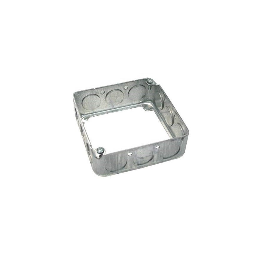 CROUSE HINDS - Extension Ring 4" Square - 1&1/2 Deep - 1/2 3/4" KO, #TP428