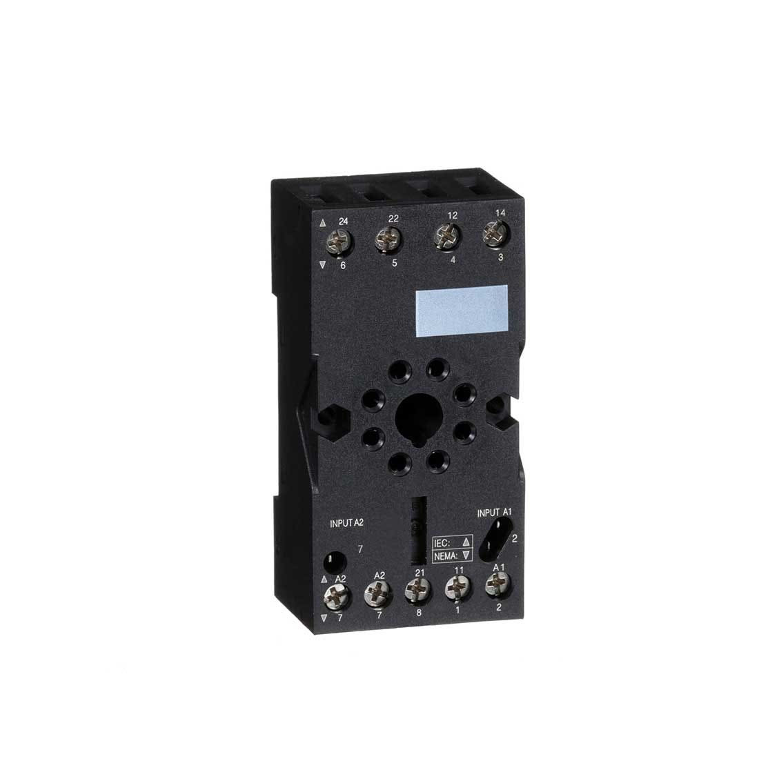 SCHNEIDER - Socket RUZ, Mixed Contact, 10 A, < 250 V, Connector, For Relay RUMC2