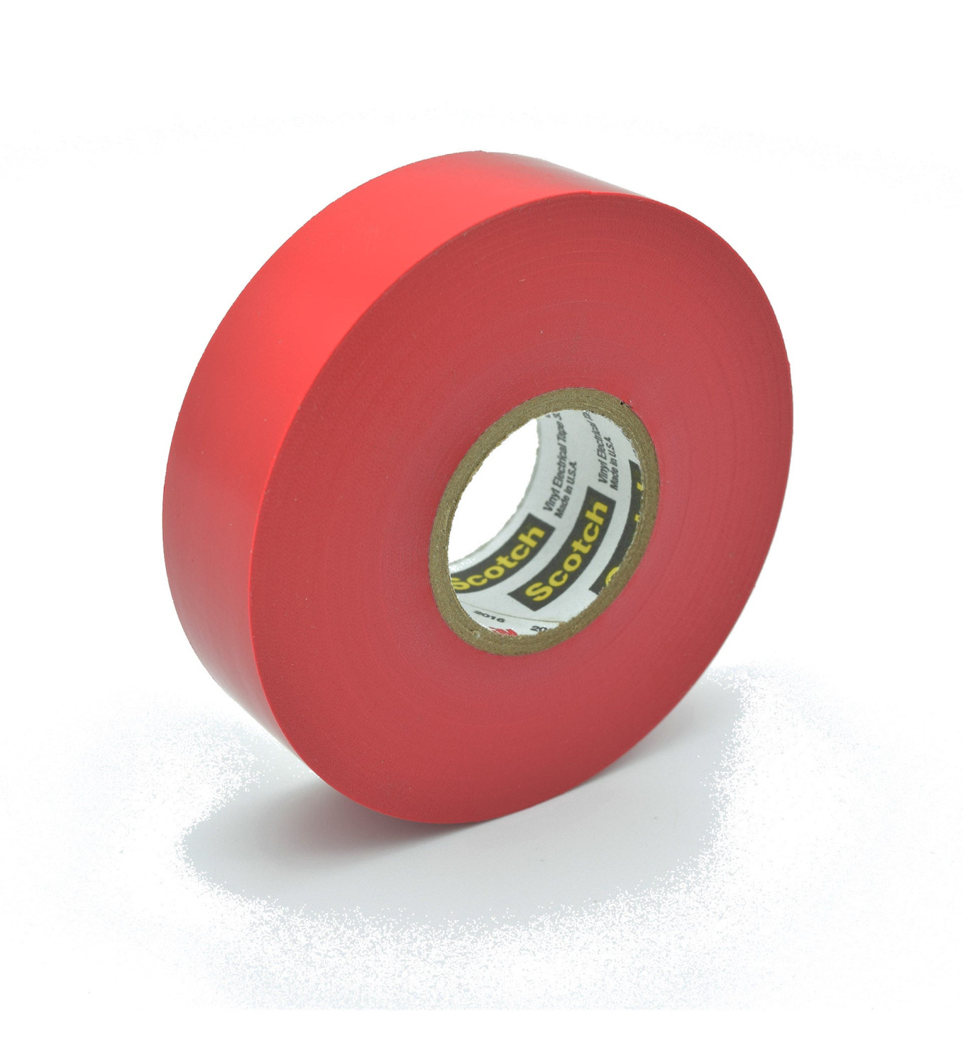 3M - Scotch Vinyl Color Coding Electrical Tape 35, 3/4 Inch x 66 Feet, Red