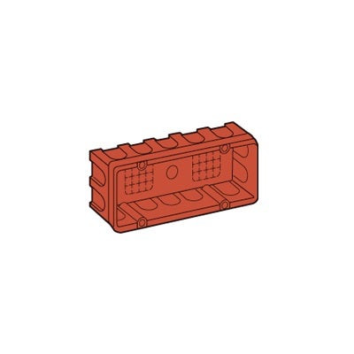 LEGRAND - Box For 6 Mod 186x71mm Depth 50mm, Flush, Batik
