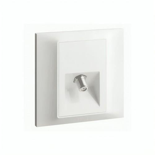 Legrand Single TV Plug - Female (Blanco S)