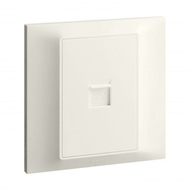 LEGRAND - Telephone socket Belanko S - RJ11 socket - 10 connections - Ivory