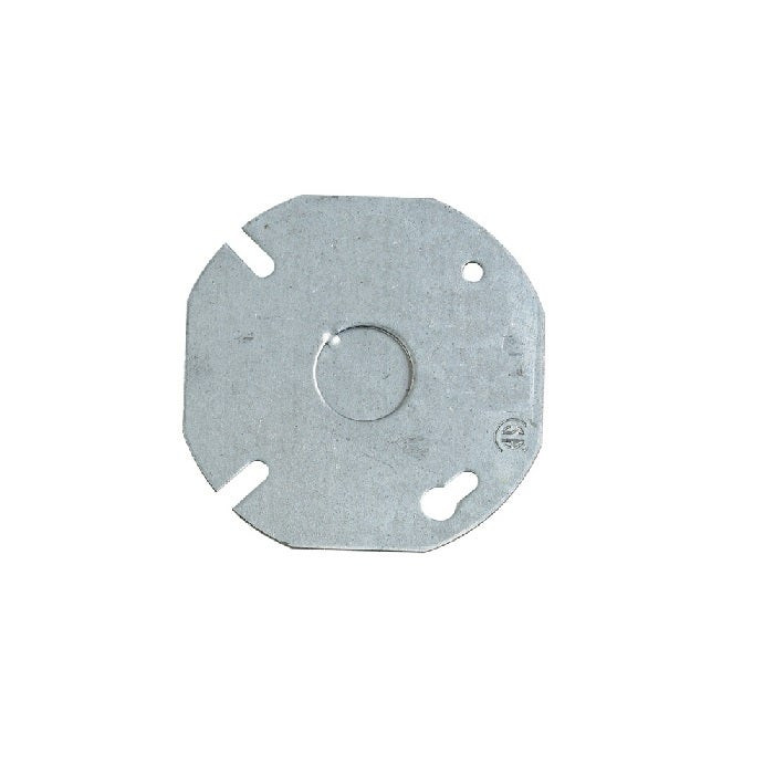 CROUSE HINDS - Cover 3 1/4" Octagonal Flat 1/2" KO, #TP272