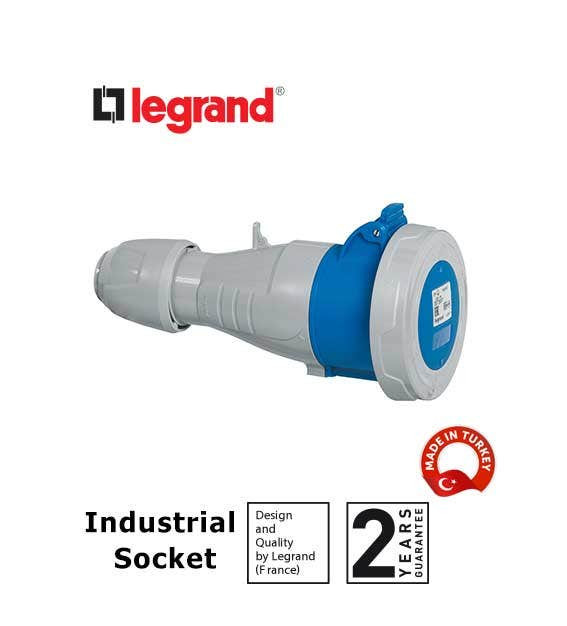 LEGRAND - Mobile Socket P17, IP44, 200/250 V~, 16 A, 2P+E