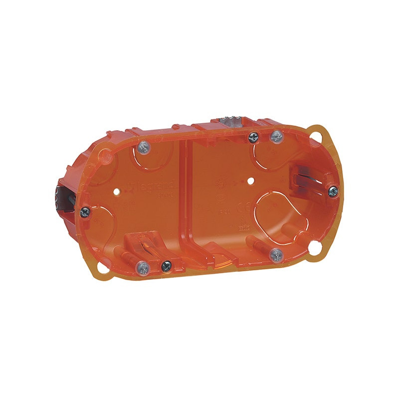 LEGRAND - Box Batibox, 2 Gang, 4/5 Modules, Depth 40mm, Multi-Material