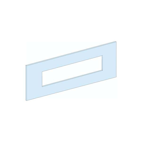 SCHNEIDER - Front Plate, NSX/CVS250 3P/4P, 5M, Vertical, Fixed, Toggle/Rotary Handle