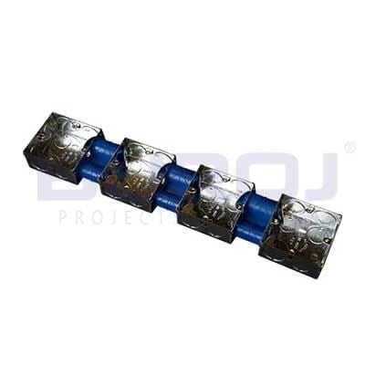 Quad iron box, size 7*7*4.7 cm, from the roof
