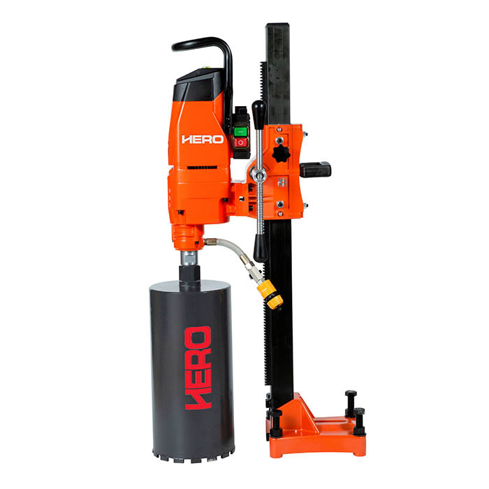 Electric Concrete Core Drill Machine, 220V, 50/60Hz, 1900W, up to 132 mm
