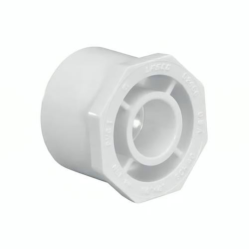 نقاص PVC - مقاس 2x1.1/2 بوصة - ضغط 40 - أبيض