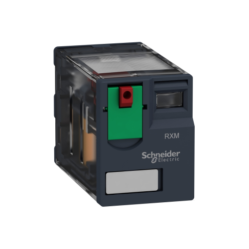 Schneider- Miniature Plug in Relay-6A- 24V AC-RXM4AB1B7