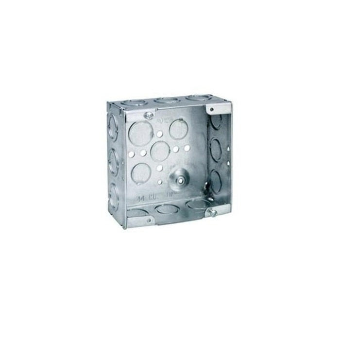 CROUSE HINDS - Square Box 4" - 11/16" - 2 1/8 Deep - 1/2" & 3/4" KO, #TP556