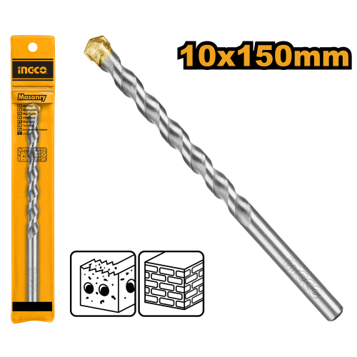 Concrete Masonry Drill Bit 10x150mm ريشة ثقب خرسانة فيديا 10 ملى *150